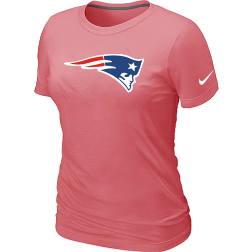 Nike New England Patriots Women's Legend Logo Dri-FIT NFL T-Shirt - Pink